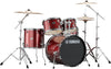 Yamaha RYDEEN 22 inch drum kit in Black Glitter with hardware and Paiste 101 cymbals