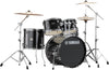 Yamaha RYDEEN 5 - Piece Drum Kit with HW680W Hardware – 20" or 22" Bass Drum – Multiple Finishes – Optional Paiste 101 Cymbals - Ev - Entz Music