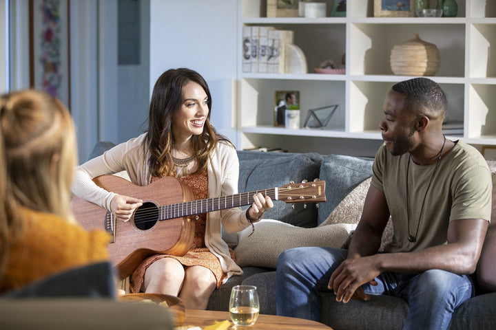 Yamaha STORIA II Concert Acoustic Guitar – Warm Mahogany Tone with Stylish Natural Finish and Passive Pickup - Ev - Entz Music