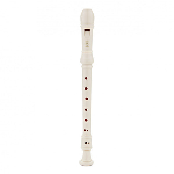 Yamaha YRS - 24B Soprano/Descant Recorder - Baroque Fingering, White Finish - Ev - Entz Music