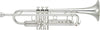 Yamaha YTR - 8335S Mk IV Custom Xeno Bb Trumpet – Silver - Plated, Yellow Brass Bell, With Case (BYTR8335S04) - Ev - Entz Music