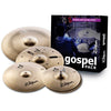 Zildjian A Custom Gospel Cymbal Pack – 14" Mastersound HiHats, 17" Fast Crash, 18" EFX, 21" Ride - Ev - Entz Music