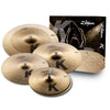 Zildjian K Custom Dark Cymbal Pack – 14" HiHats, 16" & 18" Dark Crash, 20" Ride - Ev - Entz Music