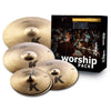 Zildjian K Custom Worship Cymbal Pack – 14" Dark HiHats, 16" & 18" Fast Crash, 20" Medium Ride - Ev - Entz Music