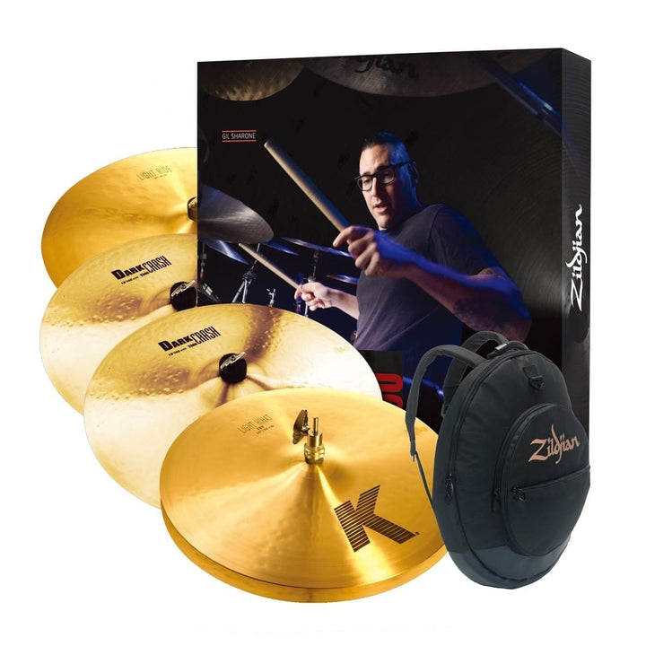 Zildjian K Light Cymbal Set With Gig Bag – KP100 - Ev - Entz Music
