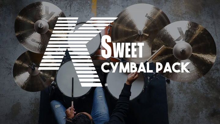 Zildjian K Sweet Cymbal Pack - 15" HiHats, 17" & 19" Crashes, 21" Ride - Ev - Entz Music
