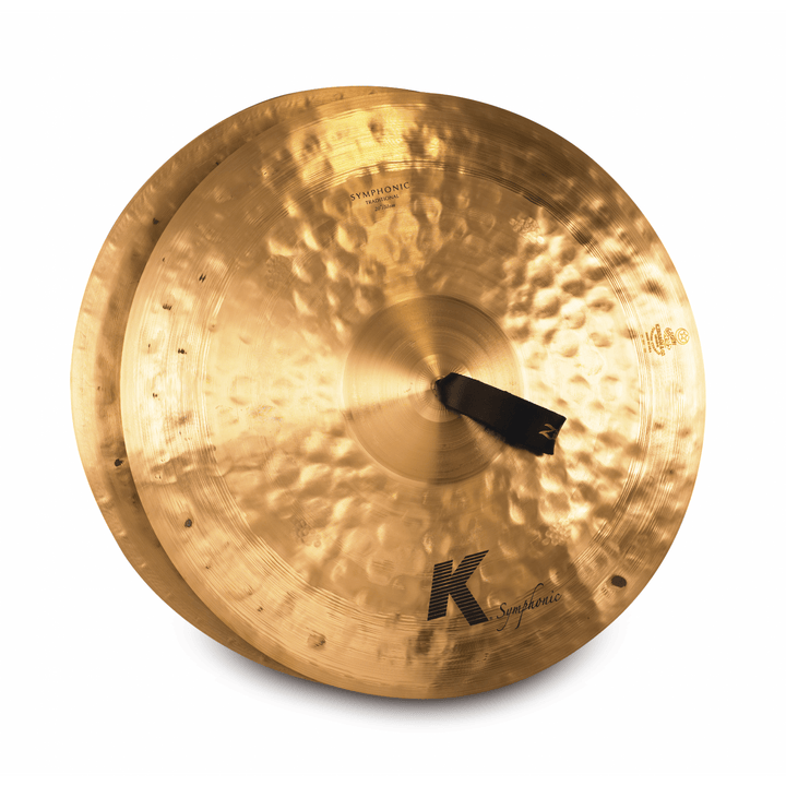 Zildjian K2108 20" K Symphonics Traditional Series Cymbal Pair – Rich, Dark Tones with Balanced Attack - Ev - Entz Music