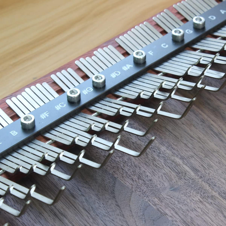 ZSDM Array Mbira 96 Keys 4 Octaves Kalimba - Chromatic Scale Finger Piano Rose Wood - Ev - Entz Music