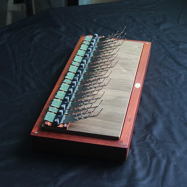 ZSDM Array Mbira 96 Keys 4 Octaves Kalimba - Chromatic Scale Finger Piano Rose Wood - Ev - Entz Music