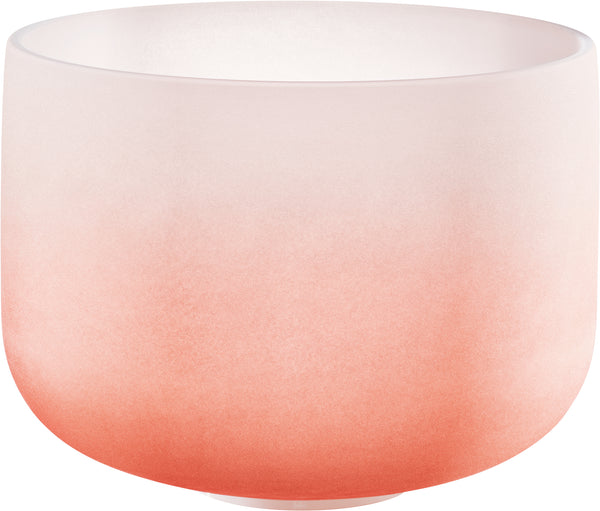 MEINL Sonic Energy Crystal Singing Bowl, color-frosted, 13" / 33 cm, Note D4, Sacral Chakra