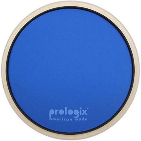 ProLogix LIGHTNINGPAD10 10'' Blue Lightning Practice Pad w/ Rim - Heavy Resistance