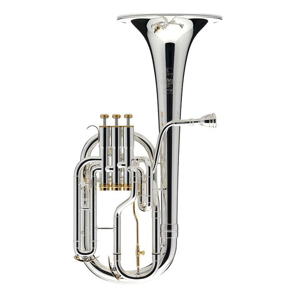 Besson BE2050G-2G Prestige Tenor Horn - Gold Brass Bell - Silver Plate