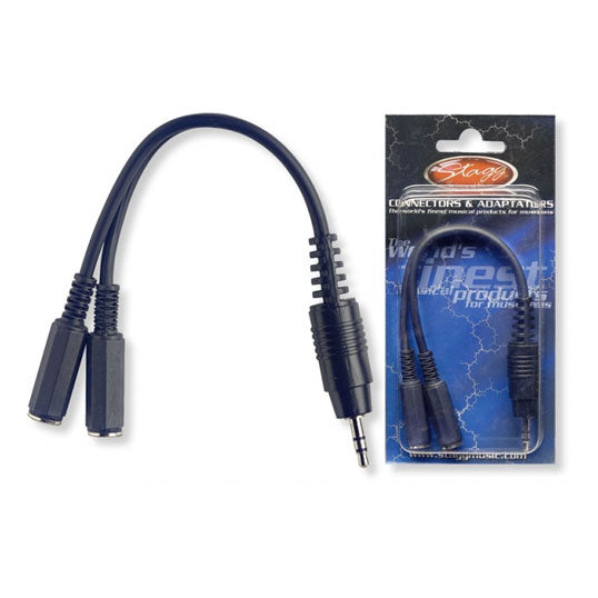 Stagg YC-0,1/1J2JFH Stereo 3.5mm Jack to 2x Mono 3.5mm Jack