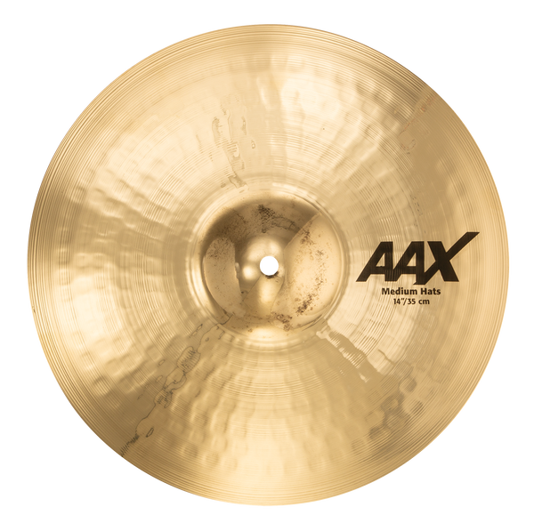 SABIAN 14" AAX Medium Hats Brilliant Finish