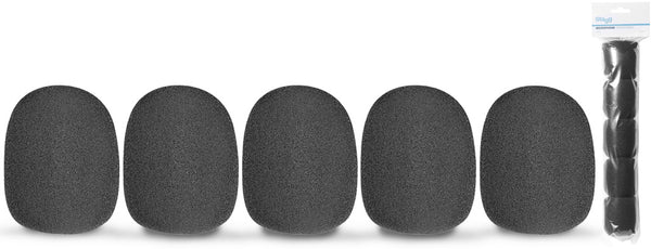 Stagg Foam windscreens for microphone Black (i.e: SM58 type)