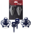 Stagg SSL1 BK Guitar Locking Strap Locks Black