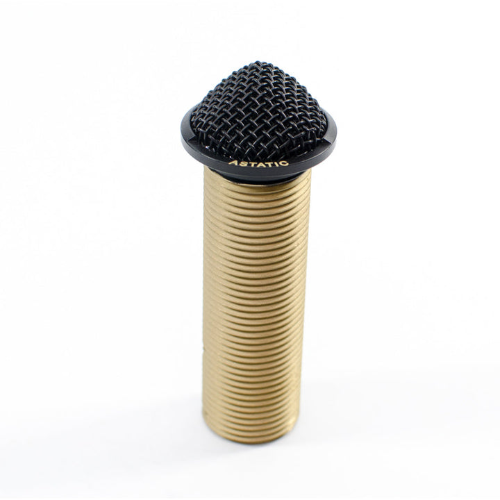 CAD Astatic RF Resistant Mini-Boundary Button Condenser Microphone ~ Black