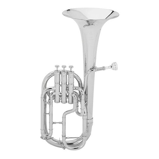 Besson Sovereign BE950-2 Tenor Horn - Silver Plated