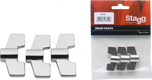 Stagg 13I-HP Pack of 3 Cymbal Wing Nuts