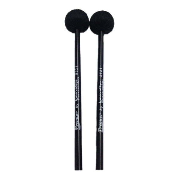 Premier By Innovative Percussion 5521 Medium Vibraphone Beaters - Wool Wound Tips for Versatile Sound