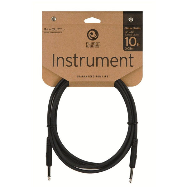 D'addario 10' Classic Series 1/4" Instrument Cable