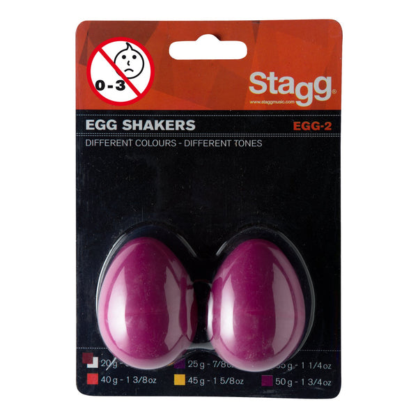 Stagg Egg Shakers 50g Purple