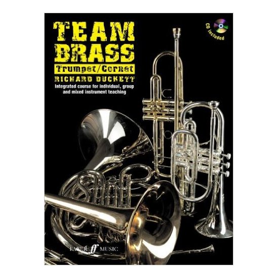 Team Brass Trumpet Cornet Book & Audio