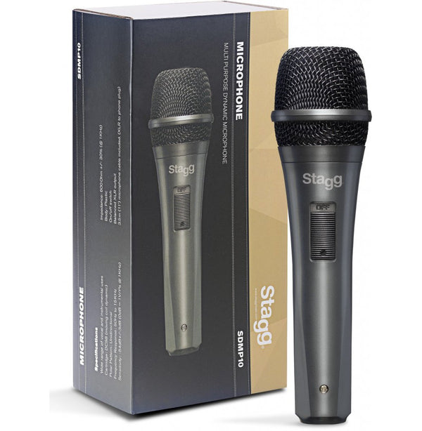 Stagg SDMP10 Multi Purpose Dynamic Microphone With Cable