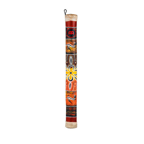 Meinl Medium Bamboo Rainstick, 24" Long, Red Design