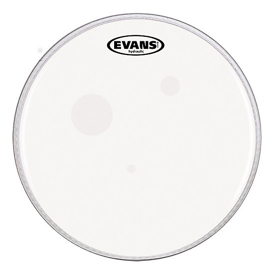 Evans 12" Hydraulic Glass Drum Head – Fat, Deep Sound with Enhanced Durability and Attack (New Old Stock)