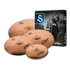 Zildjian S Series Performer Cymbal Box Set with 14" hi-hats, 16" & 18" crashes, and 20" ride