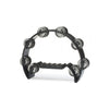 Stagg TAB-2-BK Cutaway tambourine, black with 16 jingles