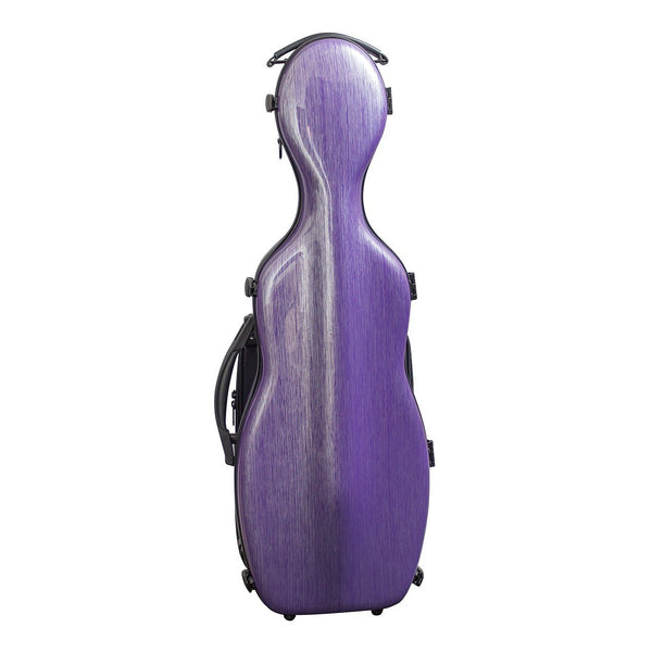 Hidersine Polycarbonate Violin Gourd Case Brushed Purple