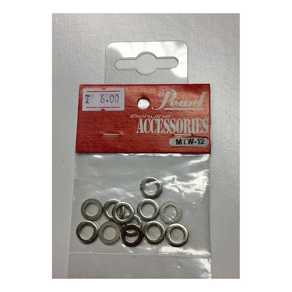 Pearl MTW-12 Metal Tension Rod Washers (Pack of 12) NOS
