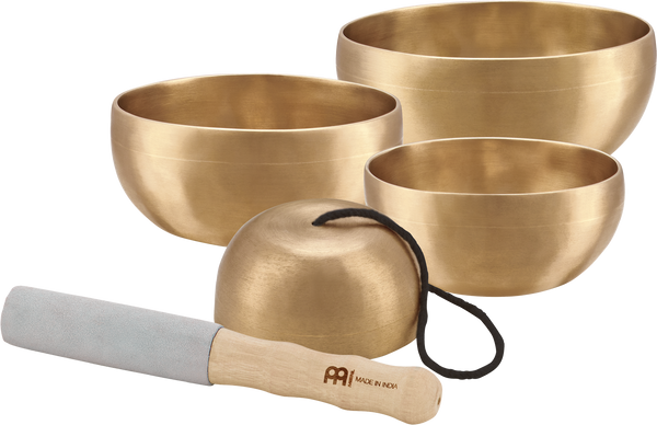 MEINL Sonic Energy Singing Bowl Set - UNIVERSAL SERIES - Consists of: 4 Singing Bowls