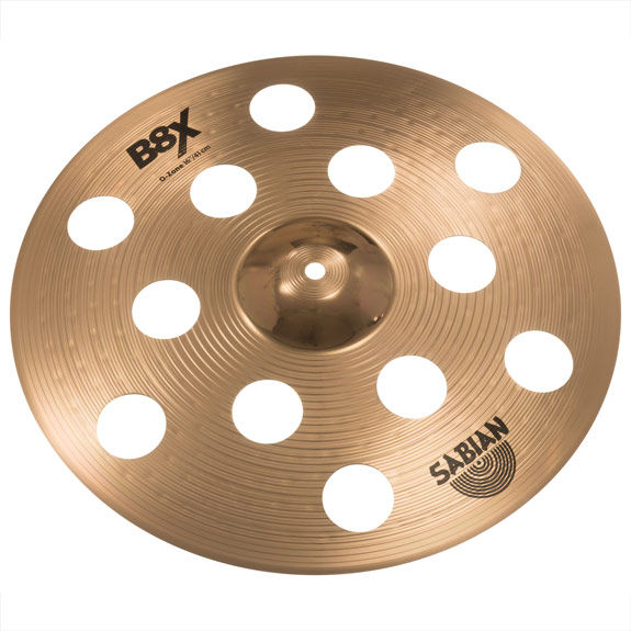 Sabian B8X 16 Inch O-Zone Crash Cymbal