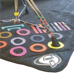 Protection Racket Coloured Drum Mat Markers