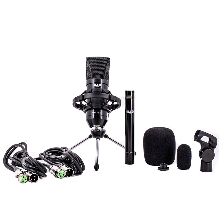 CAD GXL 1800 Studio Pack ~ 2 x Condenser Microphones