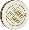 Meinl Sonic Energy Frame Drum 16 inch Diameter: Endless Knot Design, Hand Select Goat Skin Head