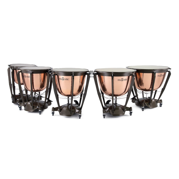 Majestic Symphonic hammered copper deep cambered timpani 
