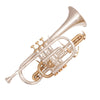 Odyssey Symphonique 'Bb' Cornet – Silver Plated Front View

