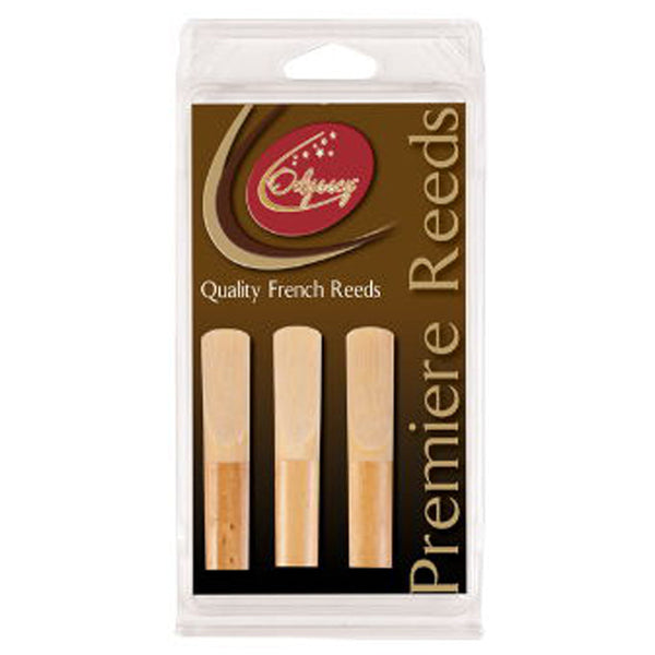 Odyssey Premiere Clarinet Reeds ~ 3.0 Pack of 3