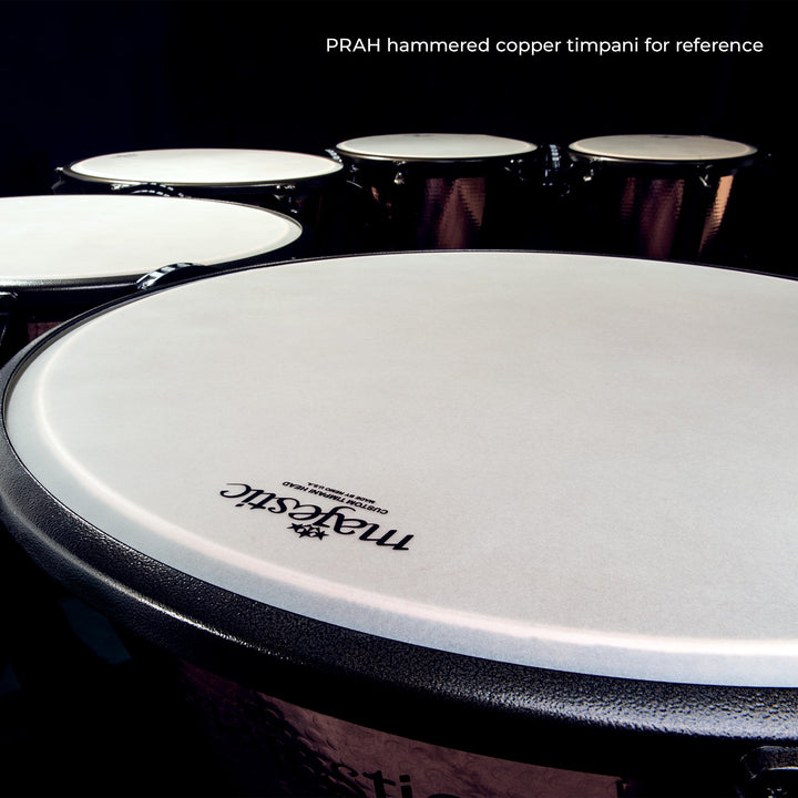 Majestic Prophonic polished copper deep cambered timpani