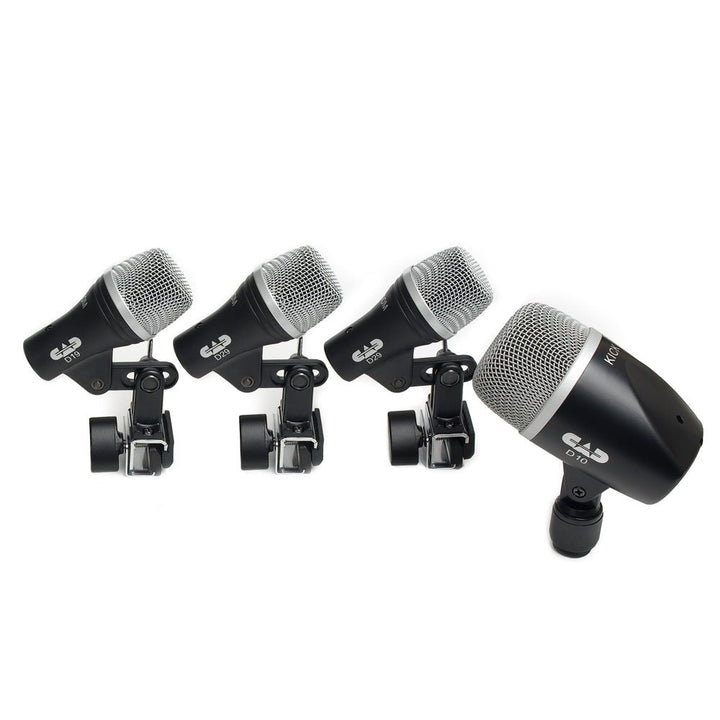 CAD 4 Piece Drum Microphone Pack - Ev - Entz Music
