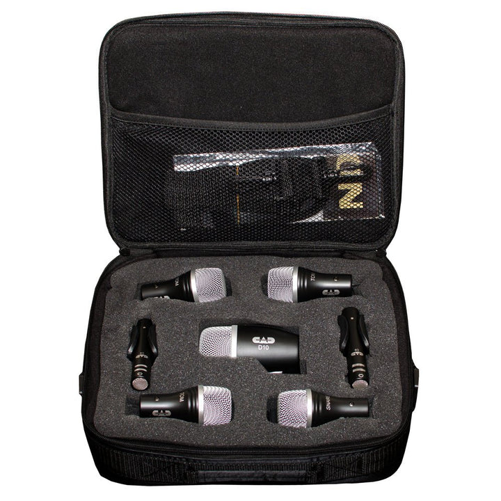 CAD 7 Piece Drum Microphone Pack - Ev - Entz Music