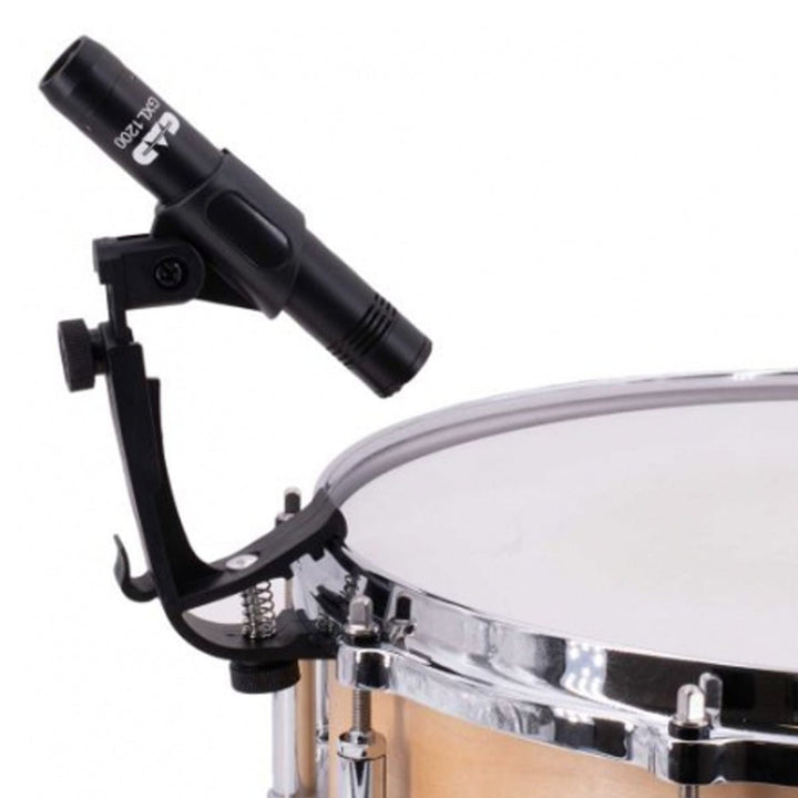 CAD ABS Drum Rim Microphone Holder ~ Pair, Black - Ev - Entz Music