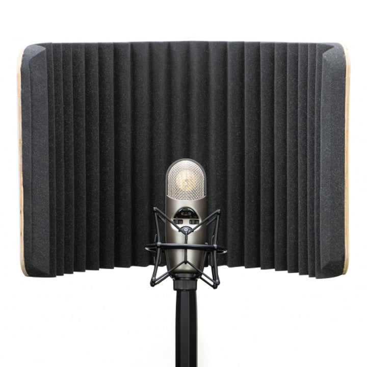 CAD Acousti - Shield Deluxe Stand Mounted Microphone Enclosure ~ Walnut - Ev - Entz Music