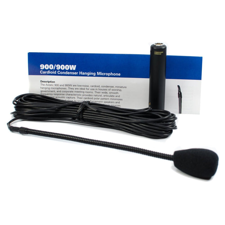 CAD Astatic Cardioid Condenser Overhead Hanging Microphone ~ Black - Ev - Entz Music