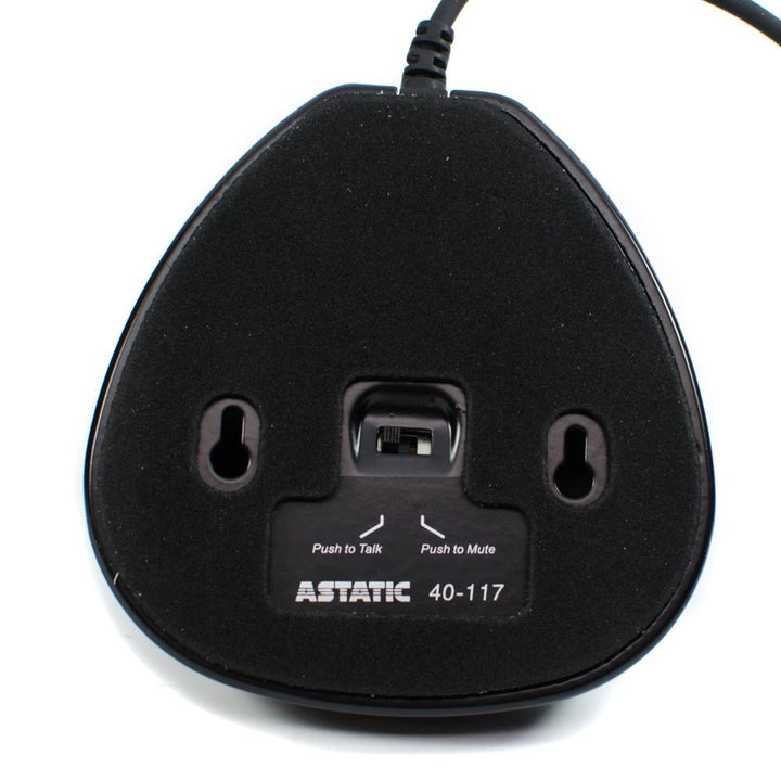 CAD Astatic Desk Top Microphone Base ~ Push - To - Talk ~ Active LED - Ev - Entz Music