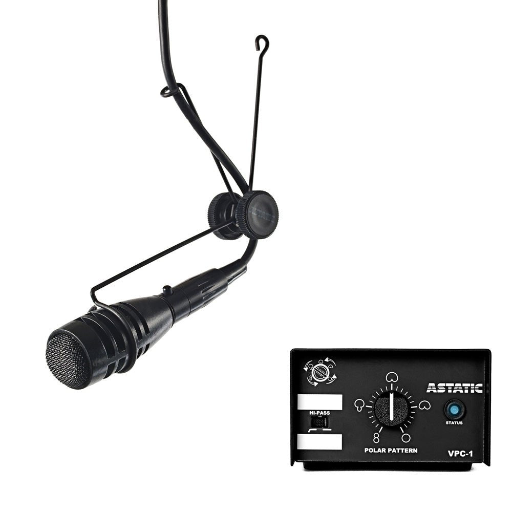 Static Microphone CAD Astatic Variable Polar Pattern Hanging Microphone ~ Black – Ev-Entz ...